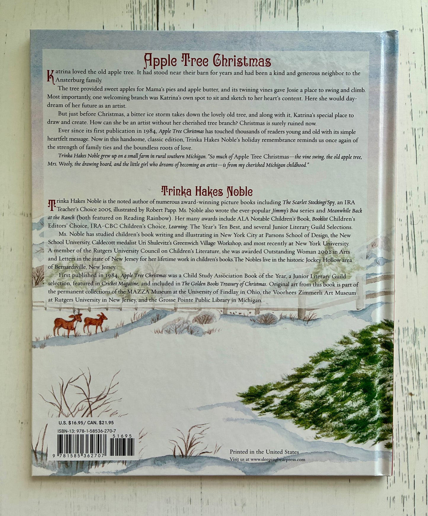 Apple Tree Christmas by Trinka Hakes Noble