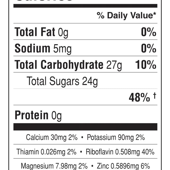 Maple Syrup Organic Amber & Rich 32 oz. Glass Decanter
