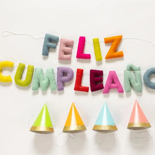 Feliz Cumpleaños Letter Garland