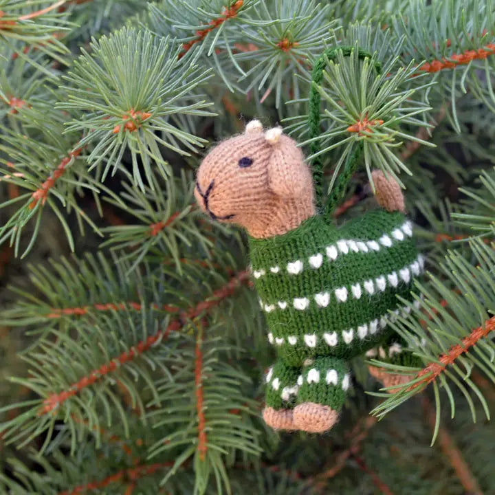 Baby Goats in Pajamas Ornament
