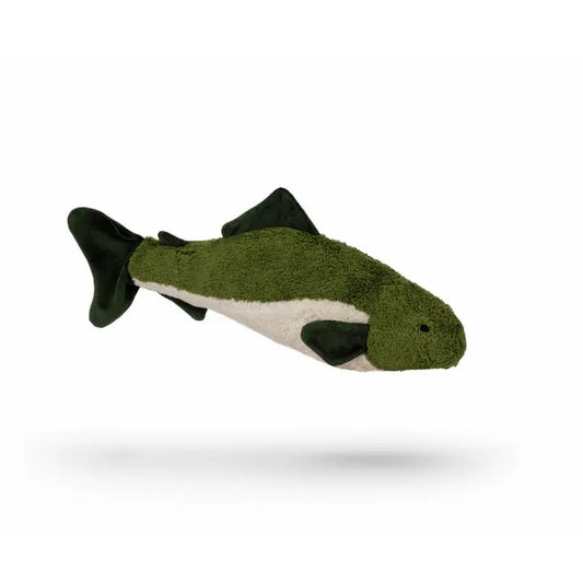 Senger Naturwelt Organic Cotton Cuddly Fish (Fir Green), Small