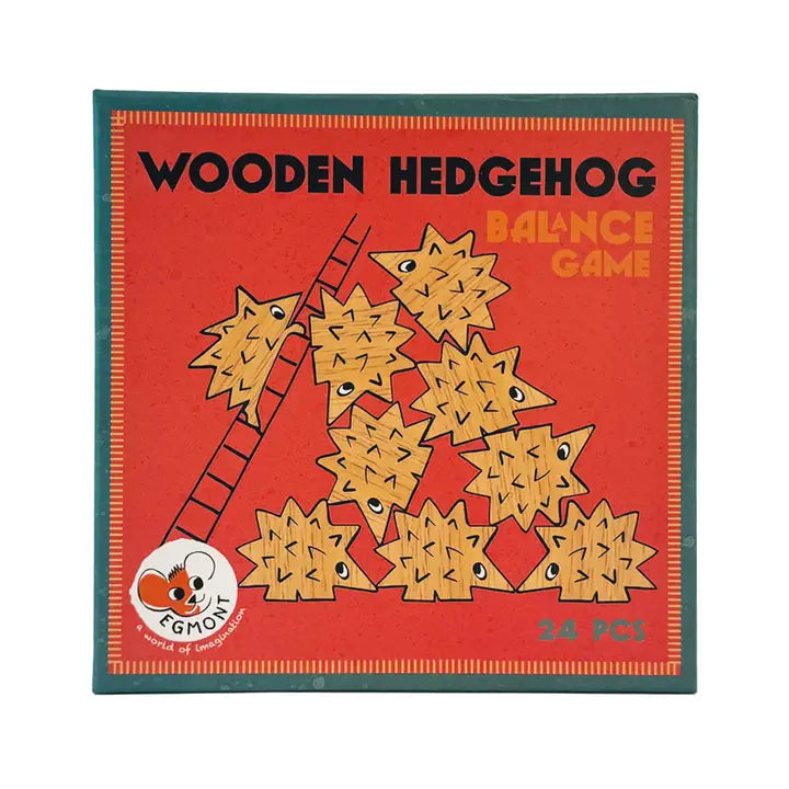 Wooden Hedgehog Balance Game