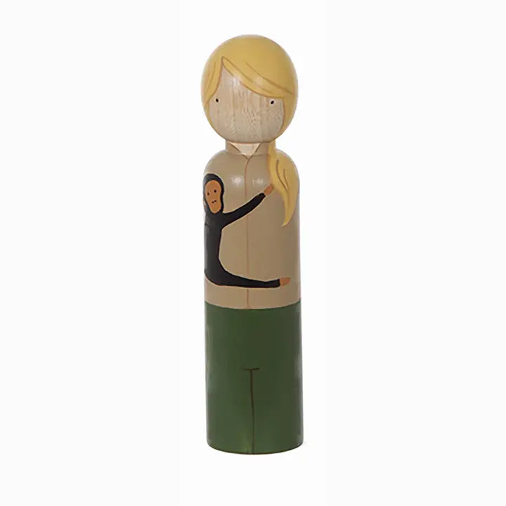 Jane Collectible 7.5" Wooden Peg Doll