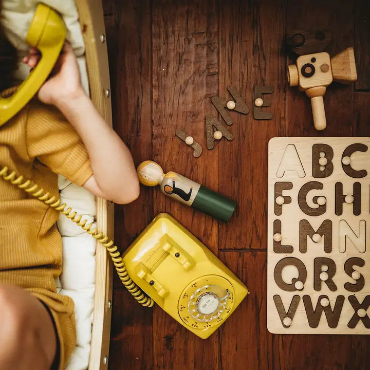 Jane Collectible 7.5" Wooden Peg Doll