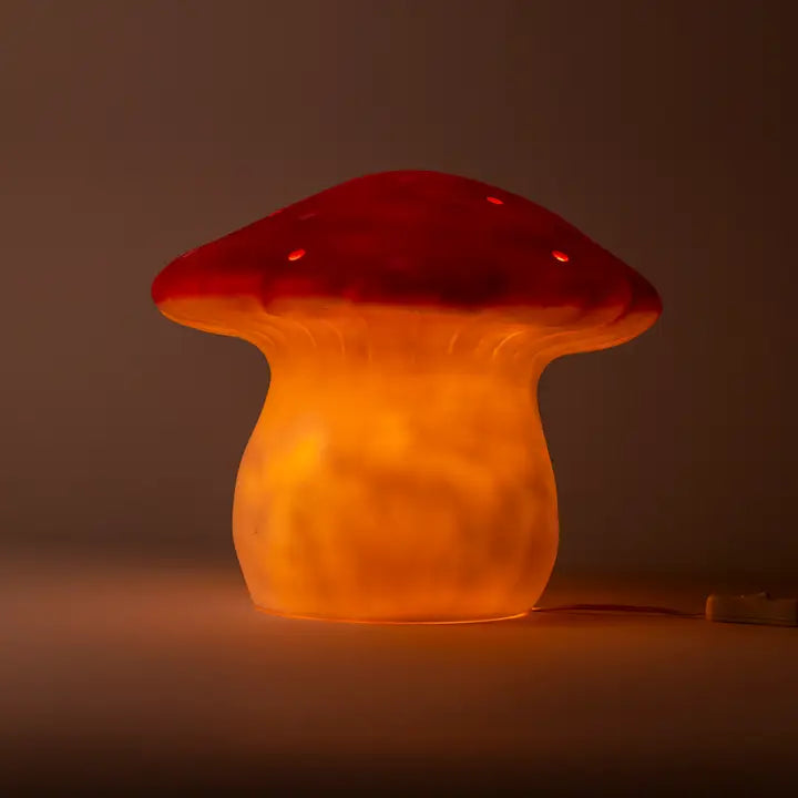 Large Mushroom Red w/ Plug