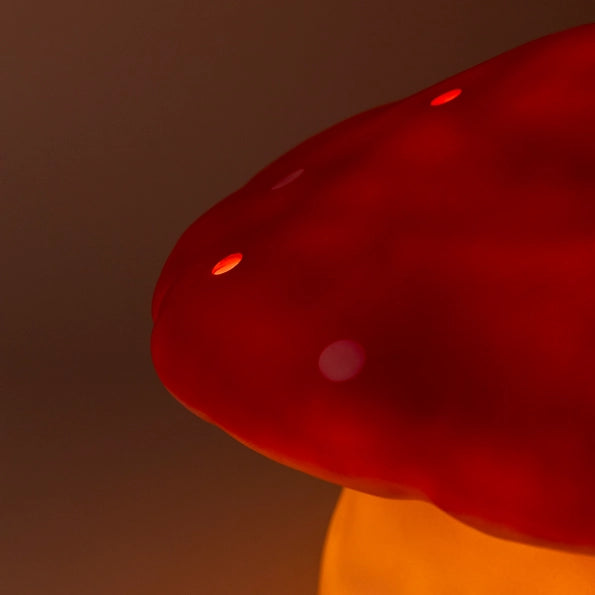 Large Mushroom Red w/ Plug