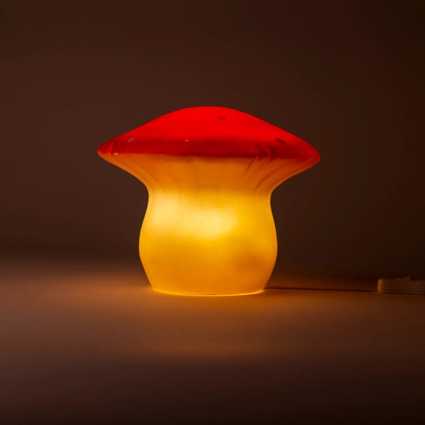 Medium Mushroom Red w/ Plug