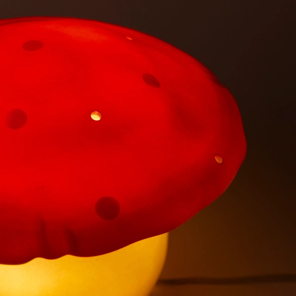 Medium Mushroom Red w/ Plug