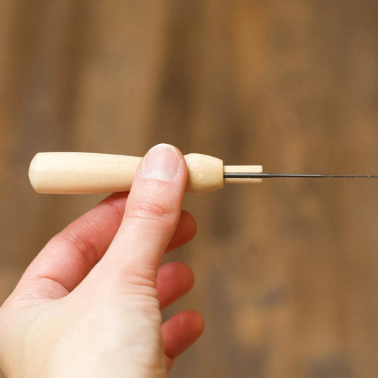 Wooden Handle For Single Felting Needle