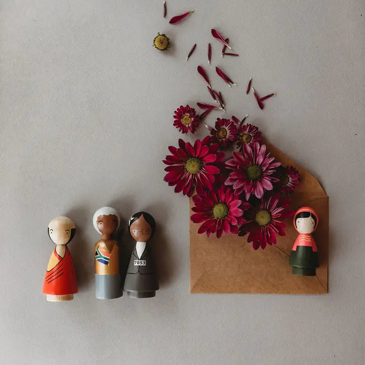 The Peace Makers Wooden Peg Dolls
