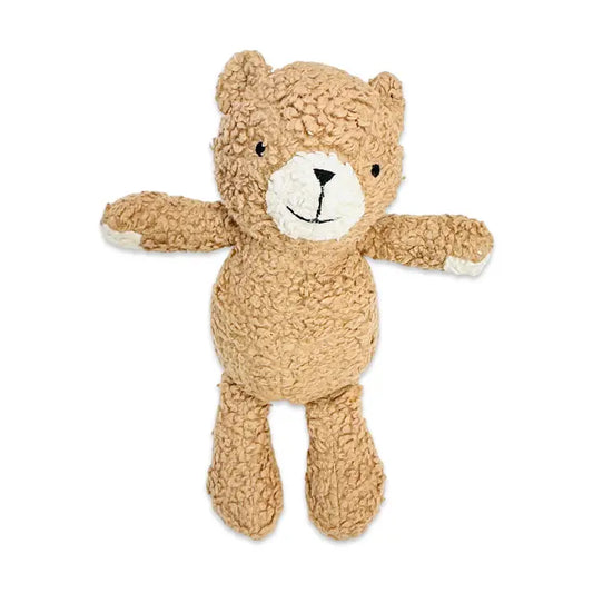 Peanut Lil Bear Sherpa Knit Stuffed Soft Toy (Organic)
