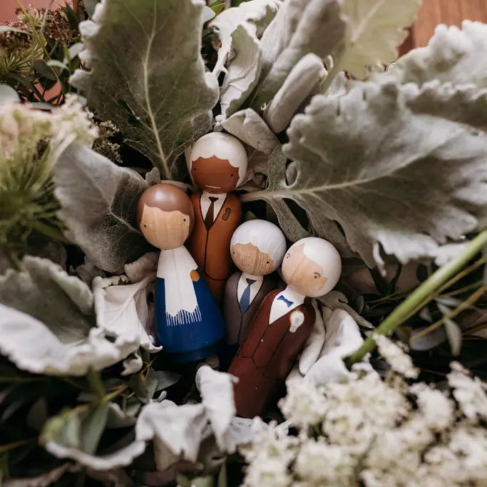 The Scientists Wooden Peg Dolls