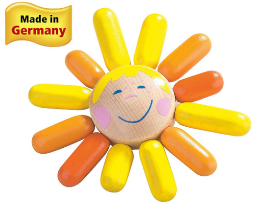 HABA  Sunni Wooden Grasping and Clutching Toy (Made in Germany)