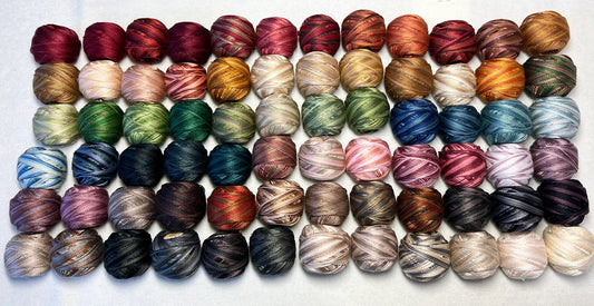 OTF Threads™ Variegated #8 Pearl Cotton Embroidery Floss
