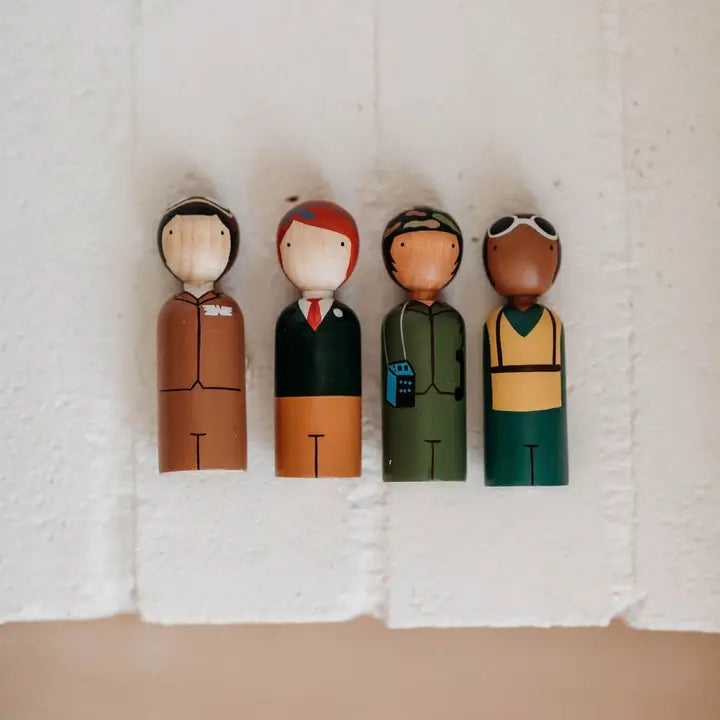 The Unsung Heroes of WWII Wooden Peg Dolls