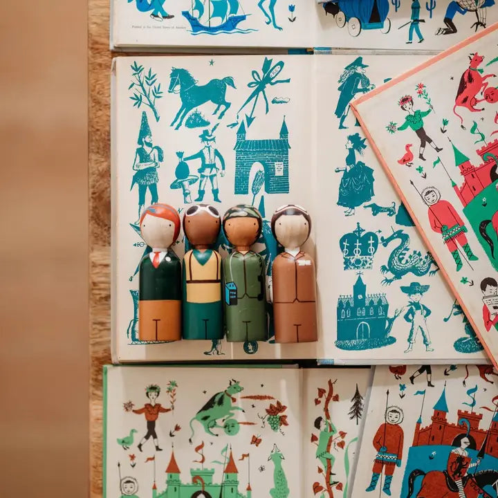 The Unsung Heroes of WWII Wooden Peg Dolls