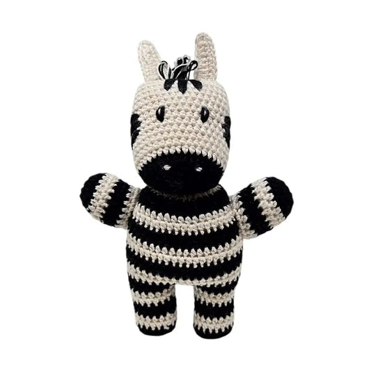 Crochet Zebra Toy