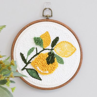 You're the Zest Punch Needle Embroidery Kit
